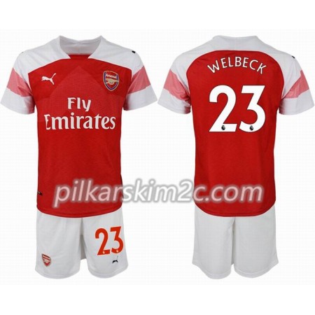 Koszulka Arsenal WELBECK 23 Dziecięca Główna 2018-2019 - Koszulki Piłkarskie